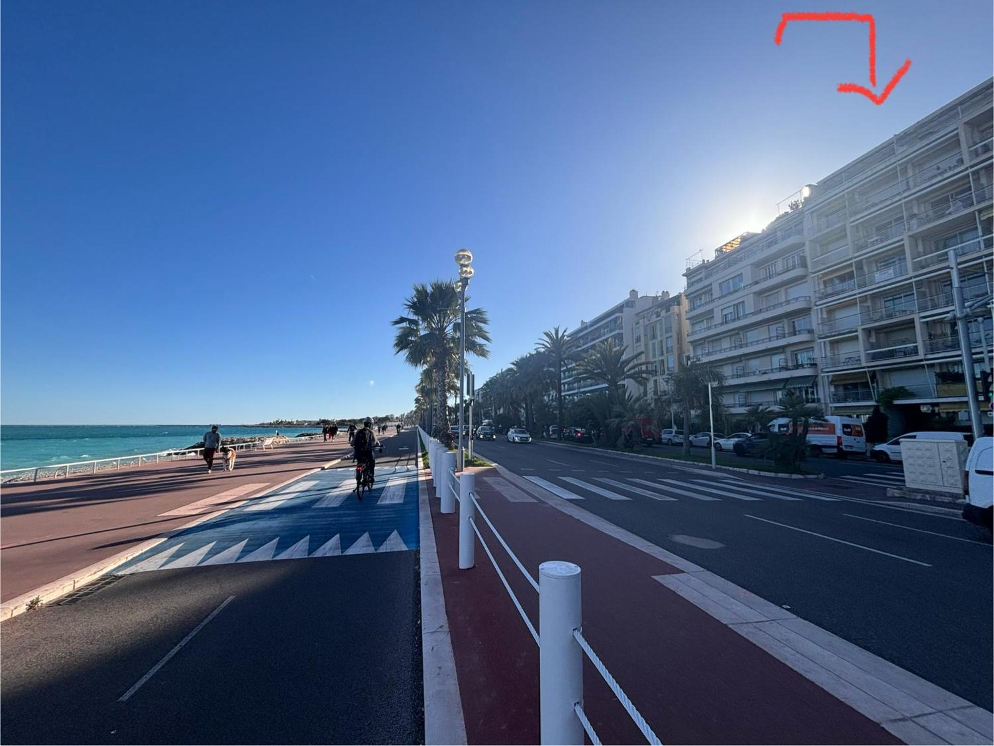 Grand Studio De 30 M2 Promenade Des Anglais Nice Bagian luar foto